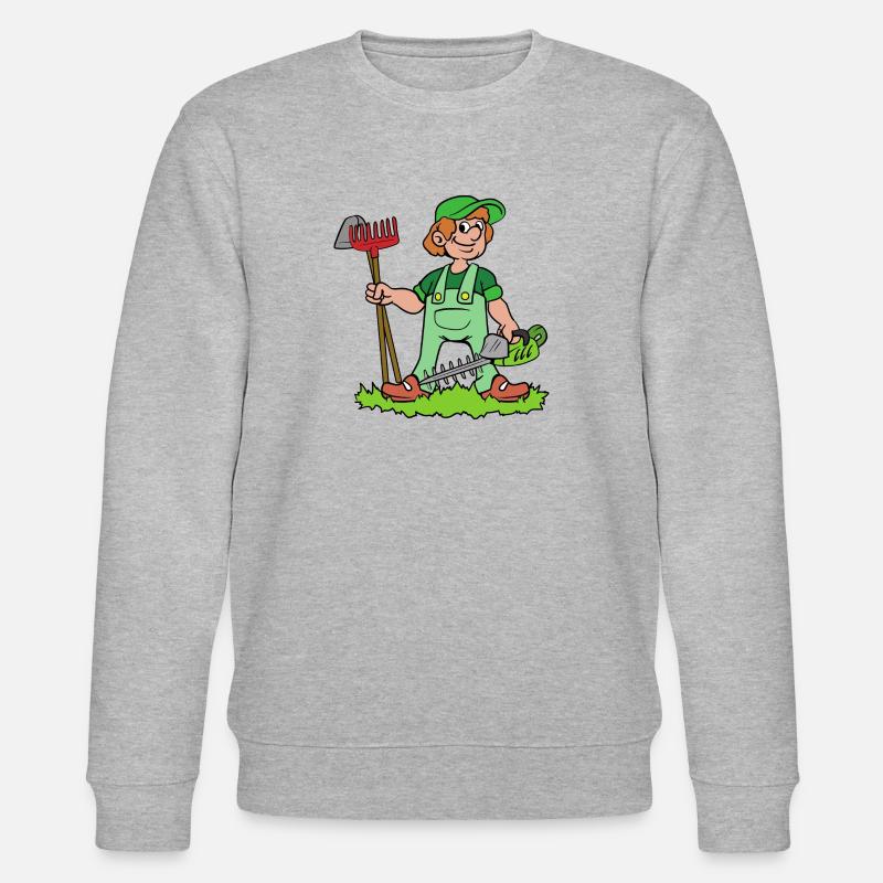 Gärtner - Stanley/Stella Unisex Bio-Sweatshirt CHANGER - Grau meliert