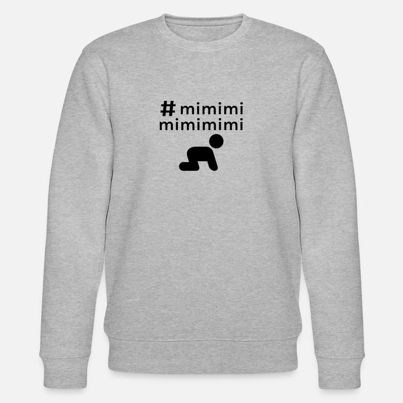 #mimimimi - Stanley/Stella Unisex Bio-Sweatshirt CHANGER  - Grau meliert