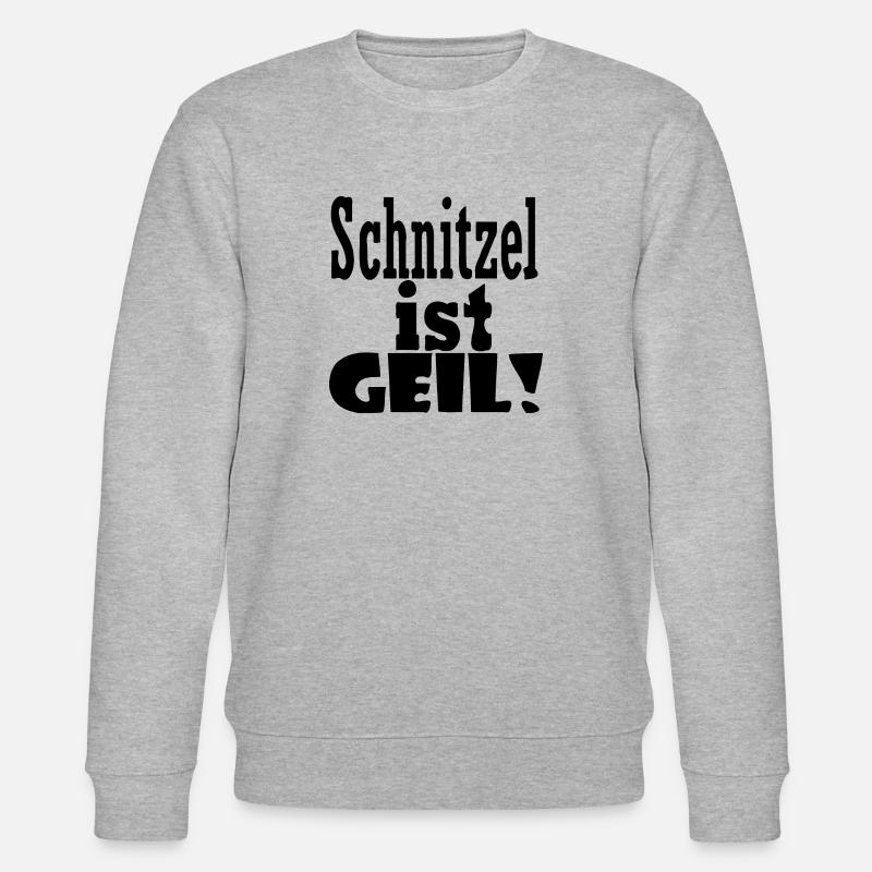 Schnitzel est cool - Sweat bio CHANGER Stanley/Stella Unisexe - gris chiné
