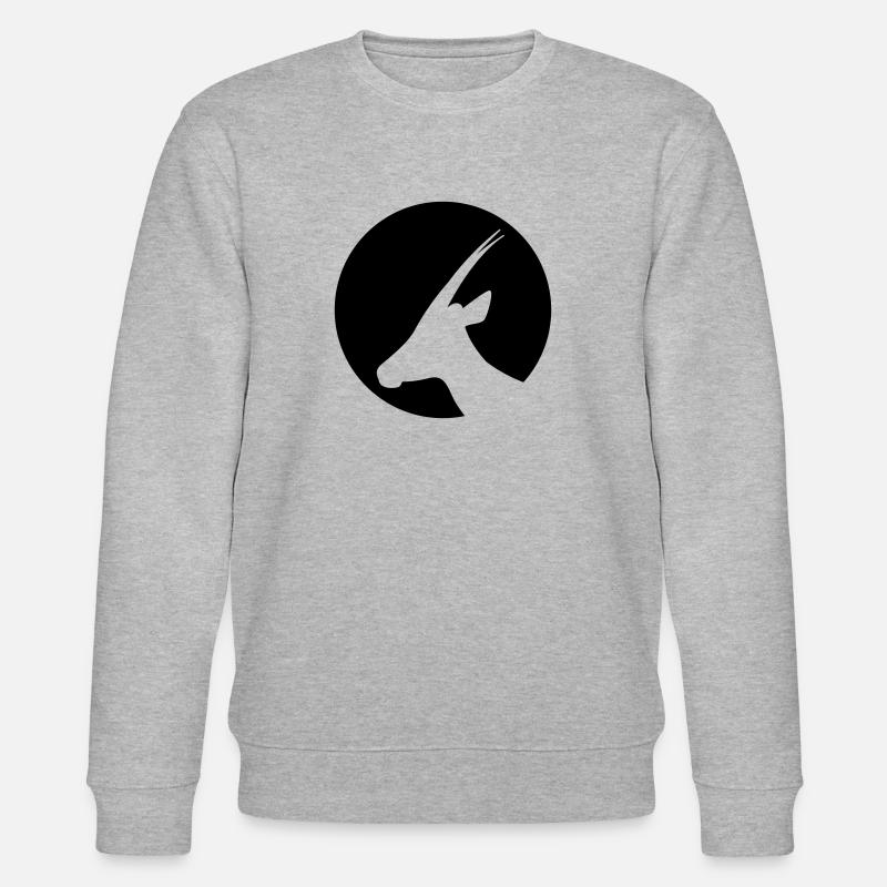 Gazelle - Stanley/Stella Unisex Bio-Sweatshirt CHANGER  - Grau meliert