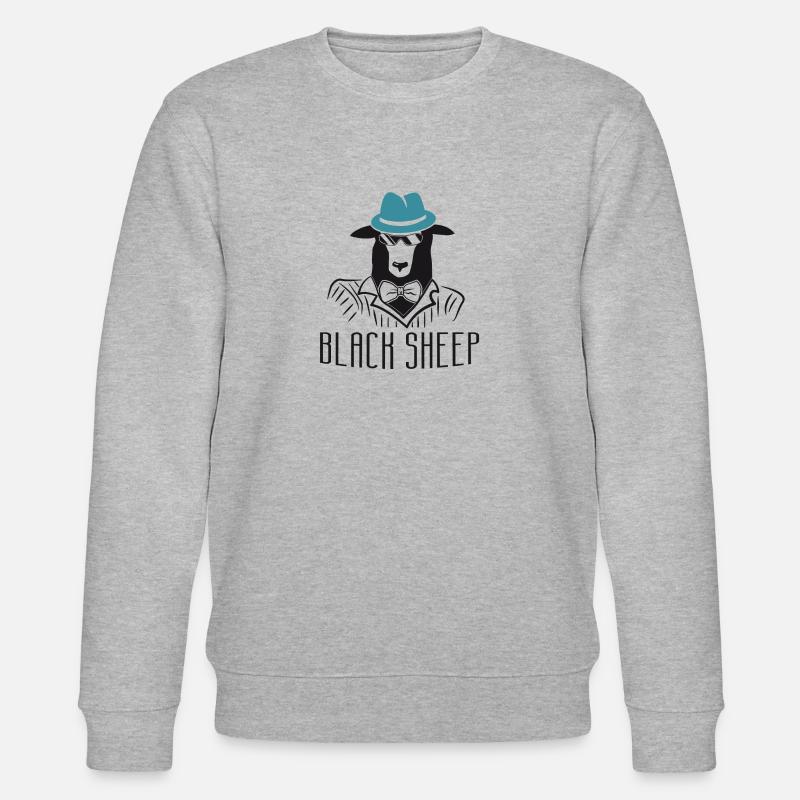 BlackSheep - Stanley/Stella Unisex Bio-Sweatshirt CHANGER  - Grau meliert