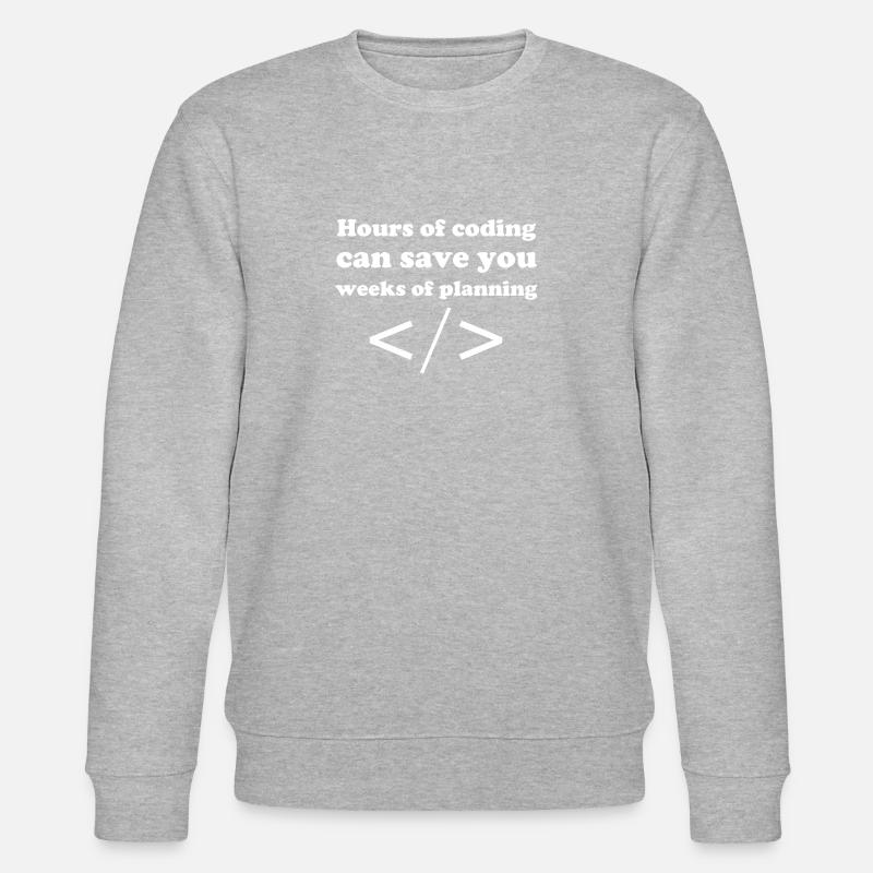 Codage - Sweat bio CHANGER Stanley/Stella Unisexe - gris chiné