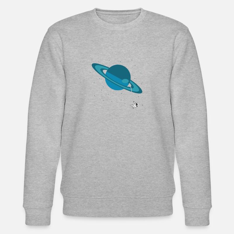 Saturne - Sweat bio CHANGER Stanley/Stella Unisexe - gris chiné