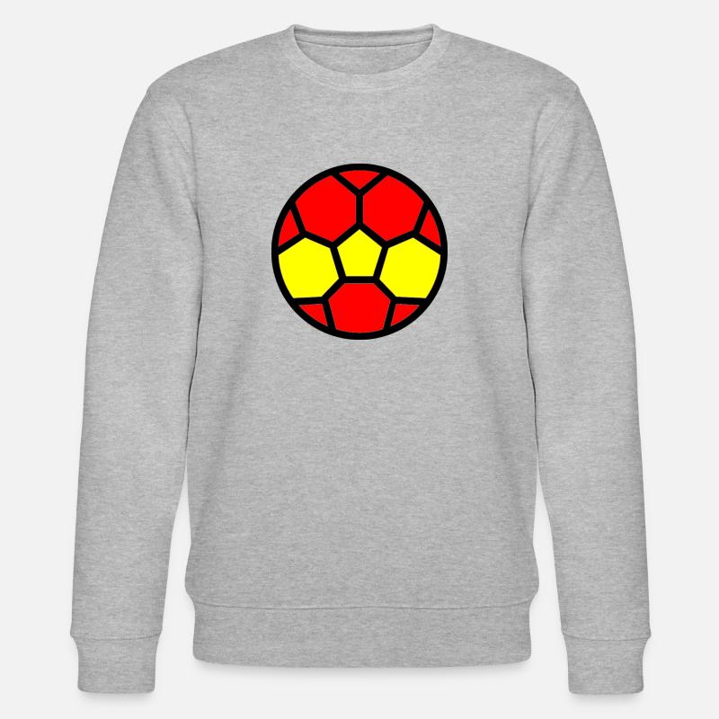 Drapeau Espagne Coupe du monde - Sweat bio CHANGER Stanley/Stella Unisexe - gris chiné