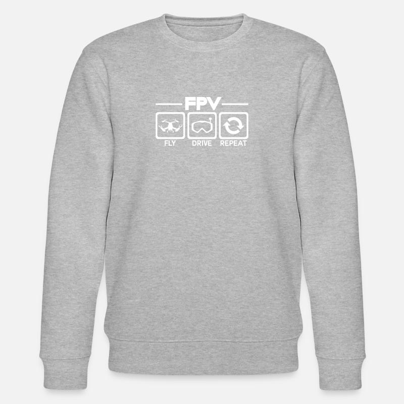 FPV - Sweat bio CHANGER Stanley/Stella Unisexe - gris chiné