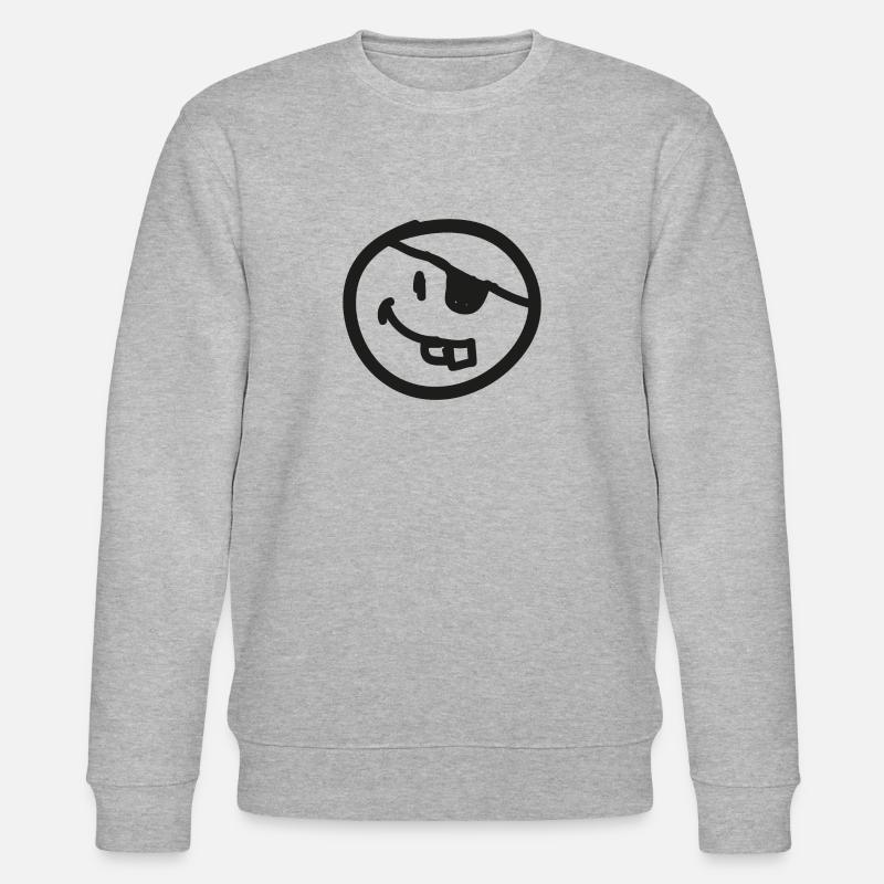Petit pirate - Sweat bio CHANGER Stanley/Stella Unisexe - gris chiné