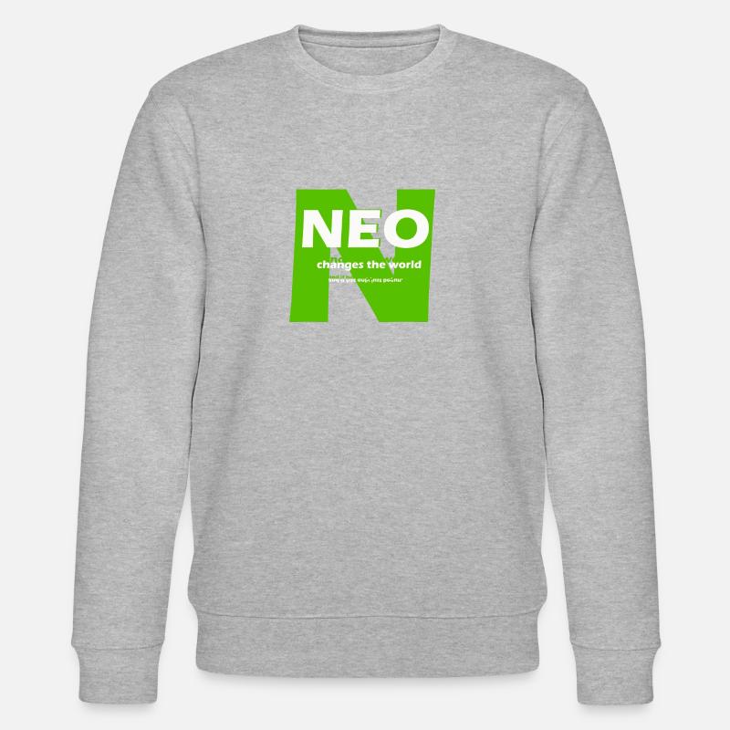 Neo changes the world - Sweat bio CHANGER Stanley/Stella Unisexe - gris chiné