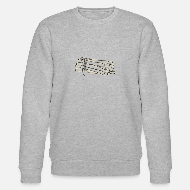 Spargel - Stanley/Stella Unisex Bio-Sweatshirt CHANGER  - Grau meliert