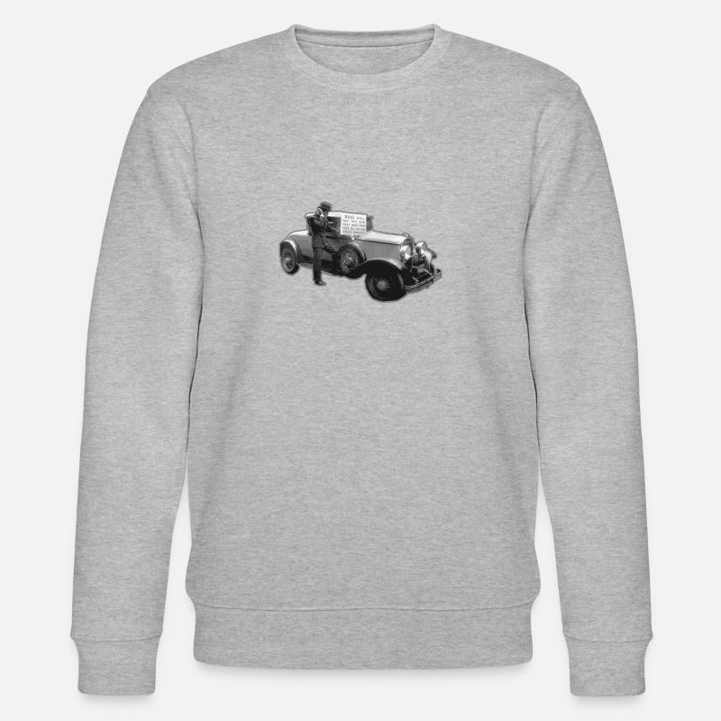 BLACK THURSDAY krach boursier - Sweat bio CHANGER Stanley/Stella Unisexe - gris chiné