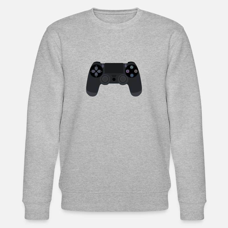 Game Controller - Stanley/Stella CHANGER Unisex Organic Sweatshirt - heather grey