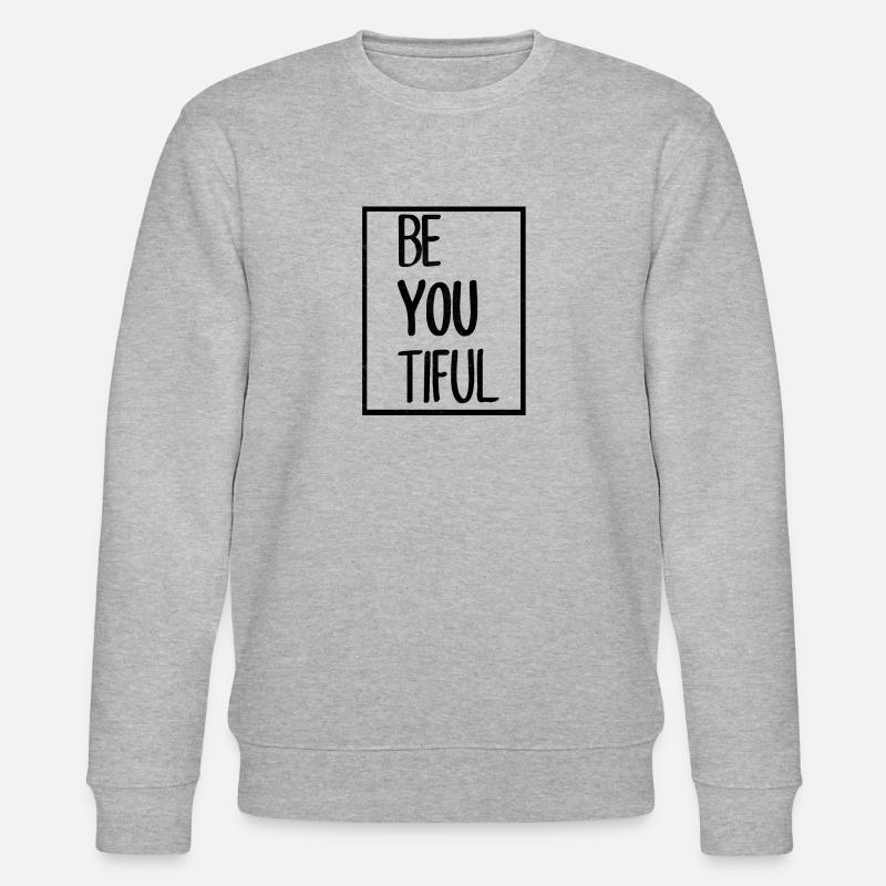 Statement - Stanley/Stella Unisex Bio-Sweatshirt CHANGER  - Grau meliert