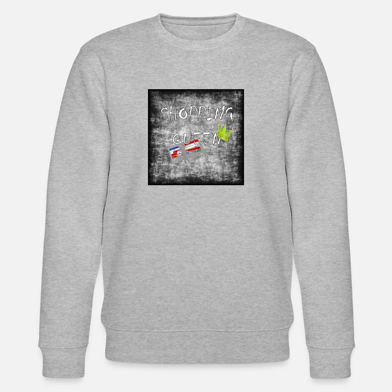 Shopping queen - Stanley/Stella Unisex Bio-Sweatshirt CHANGER  - Grau meliert