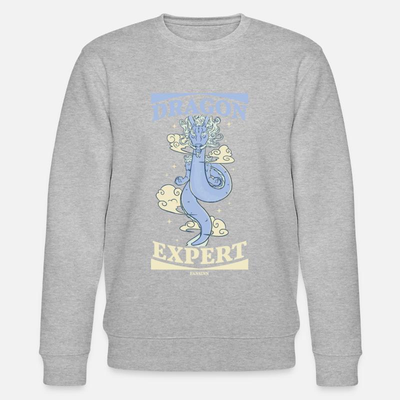 Dragon Expert - Sweat bio CHANGER Stanley/Stella Unisexe - gris chiné