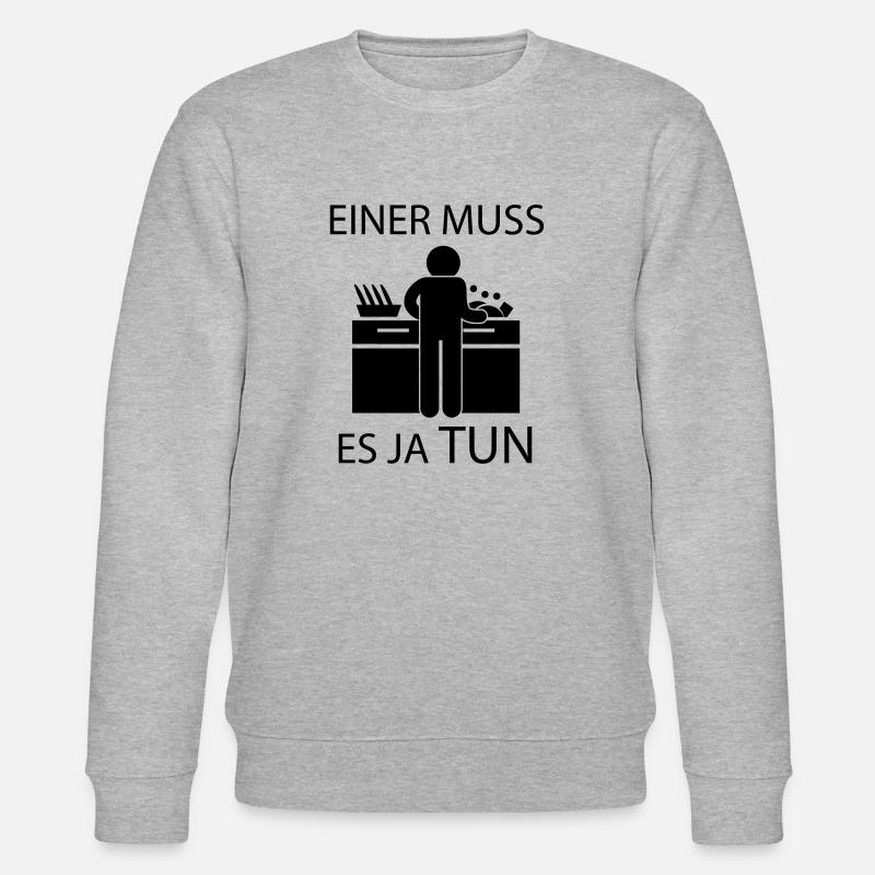 Abwaschen - Stanley/Stella Unisex Bio-Sweatshirt CHANGER  - Grau meliert