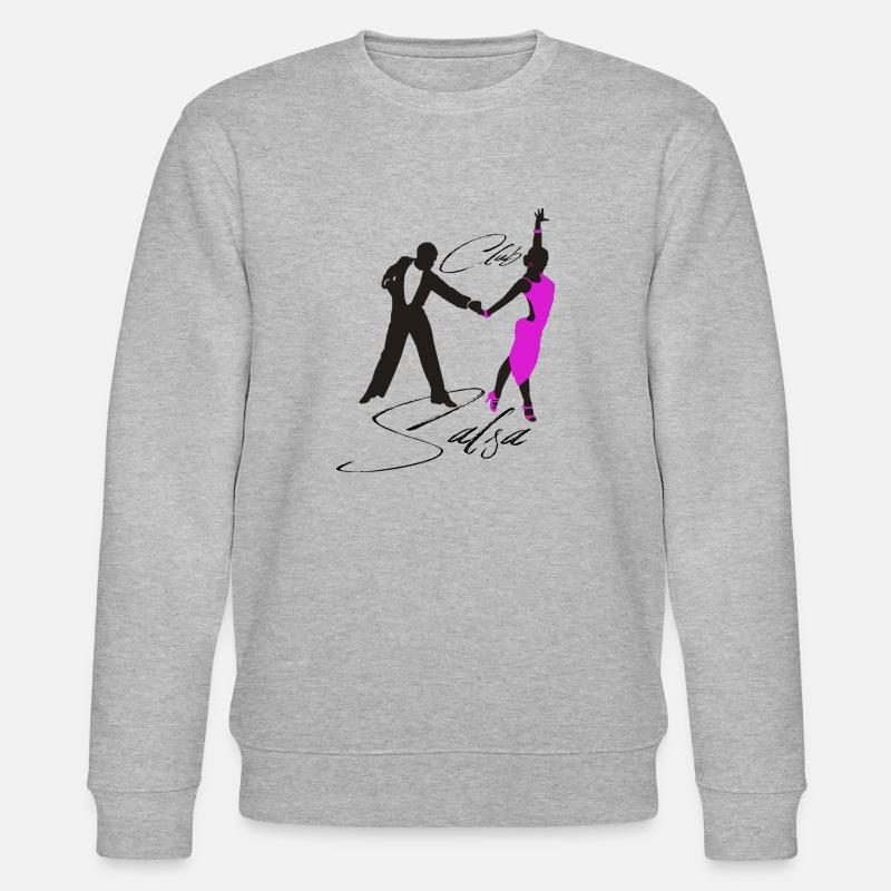 CLUB SALSA - Stanley/Stella Unisex Bio-Sweatshirt CHANGER  - Grau meliert