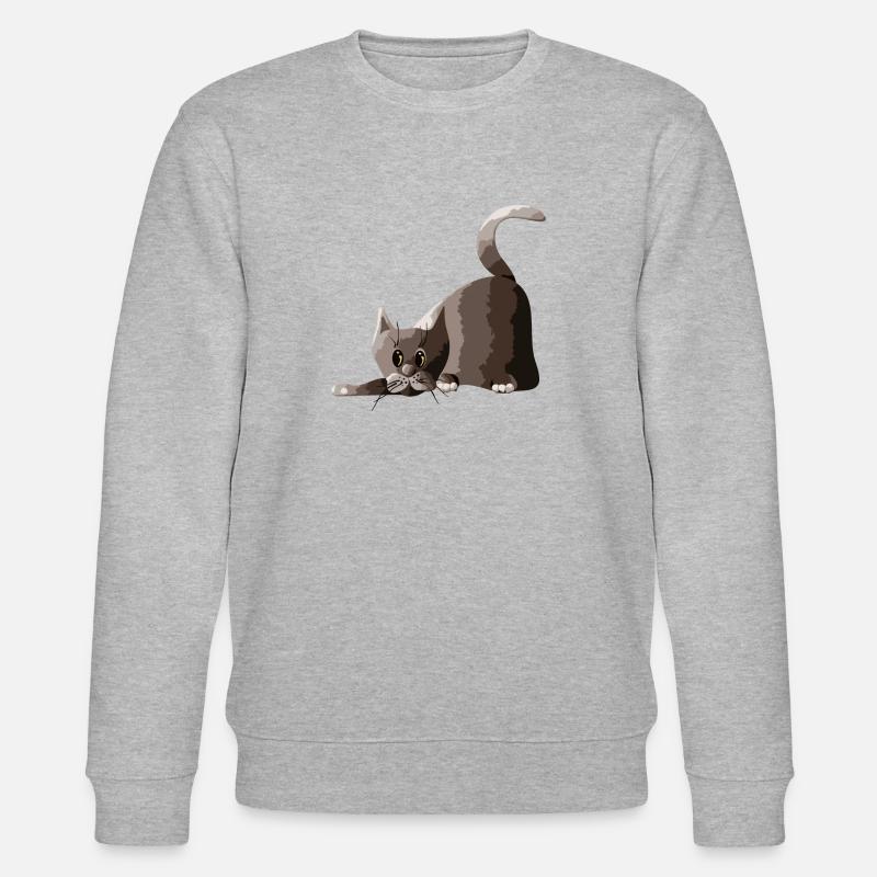 chat - Sweat bio CHANGER Stanley/Stella Unisexe - gris chiné