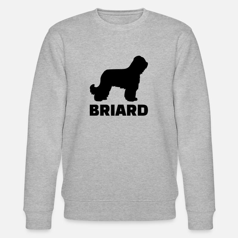 Briard - Sweat bio CHANGER Stanley/Stella Unisexe - gris chiné