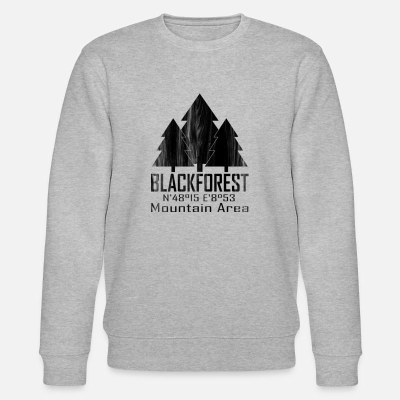 Blackforest - Stanley/Stella Unisex Bio-Sweatshirt CHANGER  - Grau meliert