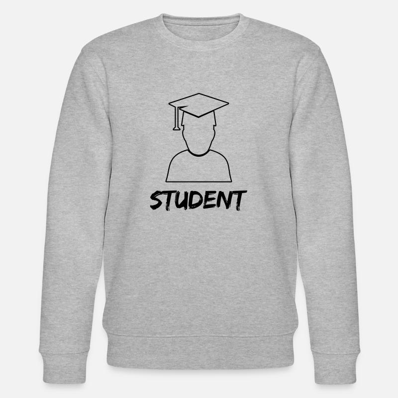 student diploma - Stanley/Stella Unisex Bio-Sweatshirt CHANGER  - Grau meliert