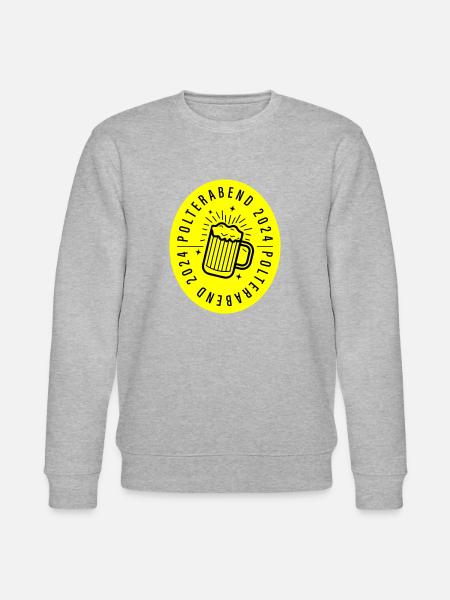 Polterabend 2024 - Stanley/Stella Unisex Bio-Sweatshirt CHANGER - Grau meliert