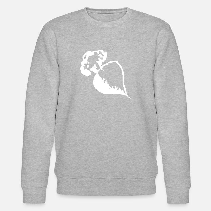 Rettich Knolle - Stanley/Stella Unisex Bio-Sweatshirt CHANGER  - Grau meliert