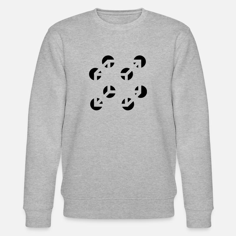 cubes - Sweat bio CHANGER Stanley/Stella Unisexe - gris chiné