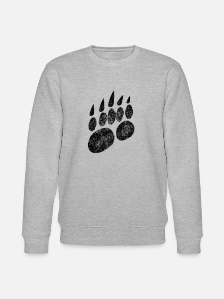 Patte d'ours patte d'ours - Sweat bio CHANGER Stanley/Stella Unisexe - gris chiné
