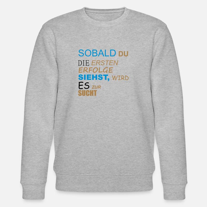 Motivation - Stanley/Stella Unisex Bio-Sweatshirt CHANGER  - Grau meliert