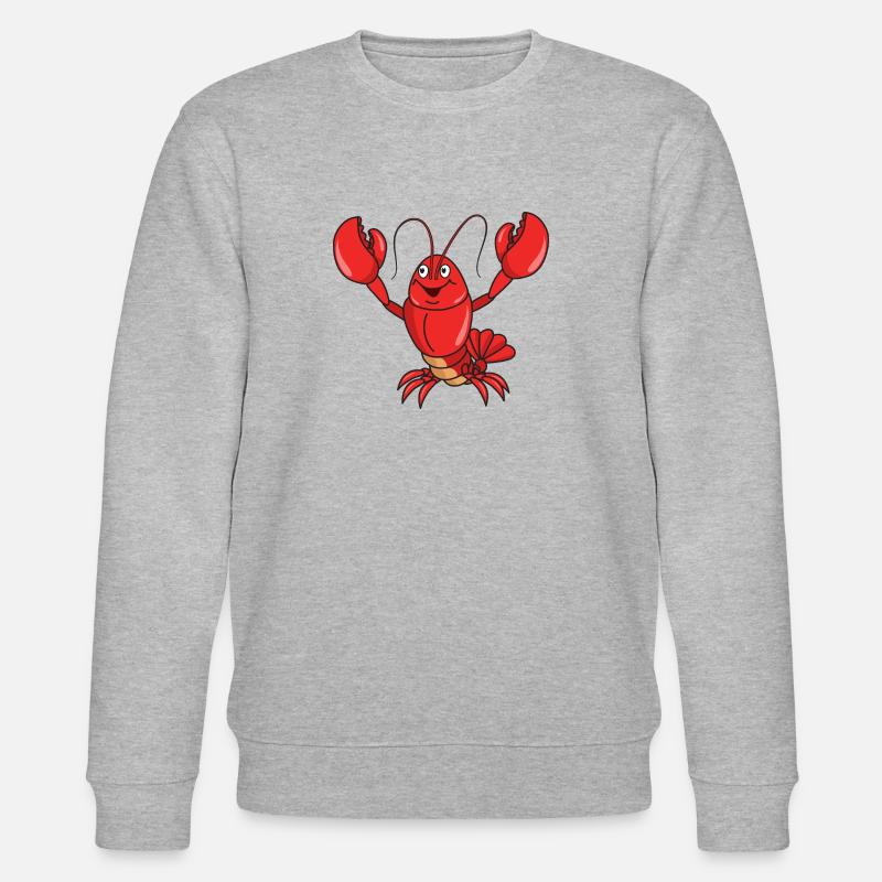 homard - Sweat bio CHANGER Stanley/Stella Unisexe - gris chiné