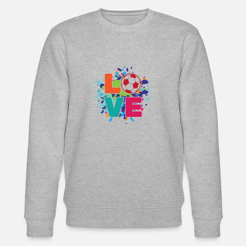 Fußball - Stanley/Stella Unisex Bio-Sweatshirt CHANGER  - Grau meliert