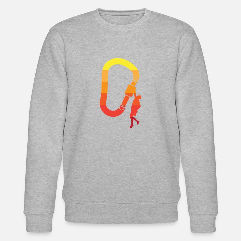 Grimper - Sweat bio CHANGER Stanley/Stella Unisexe - gris chiné