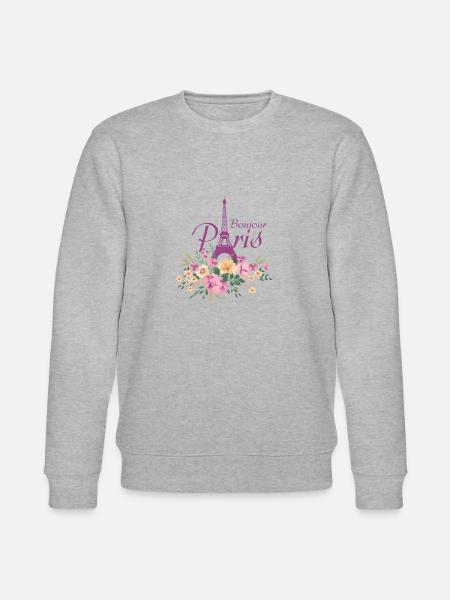 Paris - Stanley/Stella CHANGER Unisex Organic Sweatshirt - heather grey