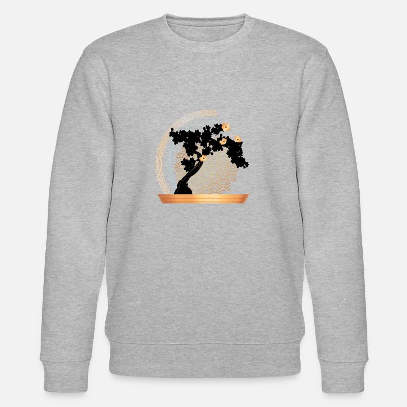 Baum - Stanley/Stella Unisex Bio-Sweatshirt CHANGER  - Grau meliert