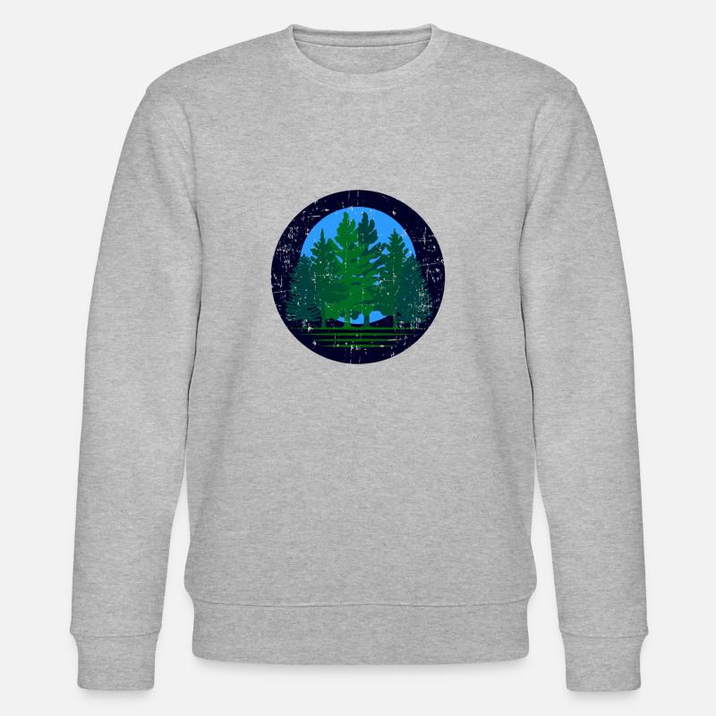 Tree - Stanley/Stella CHANGER Unisex Organic Sweatshirt - heather grey