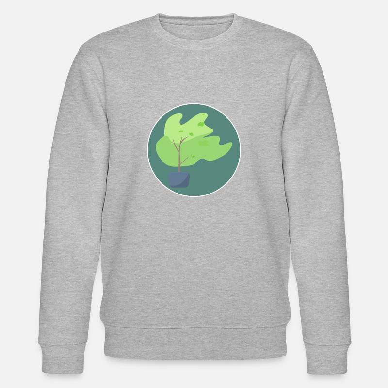 Baum - Stanley/Stella Unisex Bio-Sweatshirt CHANGER  - Grau meliert