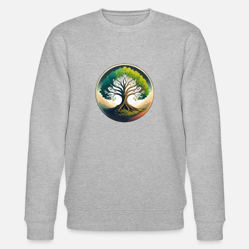 arbre de vie - Sweat bio CHANGER Stanley/Stella Unisexe - gris chiné