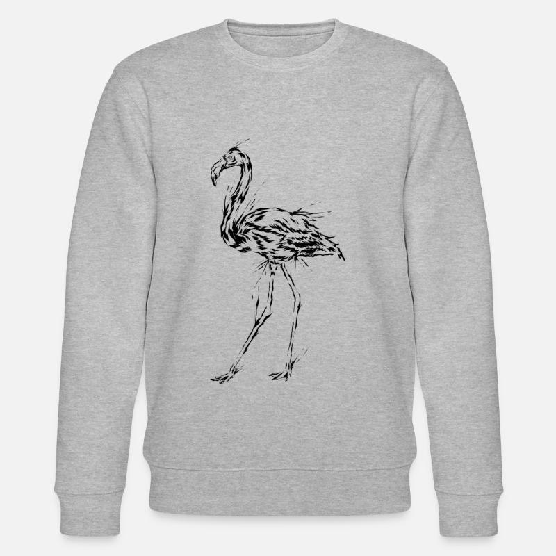 Flamant - Sweat bio CHANGER Stanley/Stella Unisexe - gris chiné