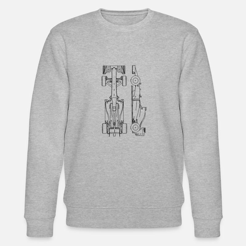 Voiture de course - Sweat bio CHANGER Stanley/Stella Unisexe - gris chiné