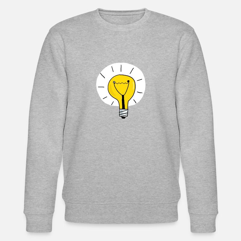 Birne - Stanley/Stella Unisex Bio-Sweatshirt CHANGER  - Grau meliert