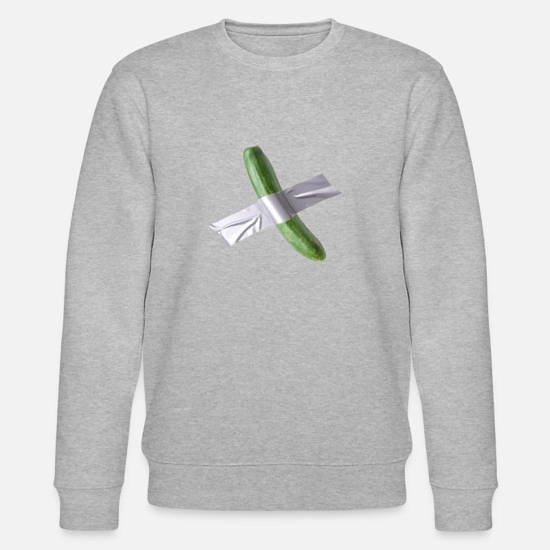 Art du concombre - Sweat bio CHANGER Stanley/Stella Unisexe - gris chiné