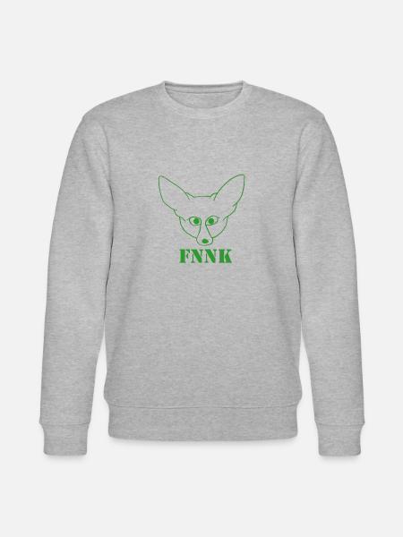 FNNK green - Stanley/Stella CHANGER Unisex Organic Sweatshirt - heather grey