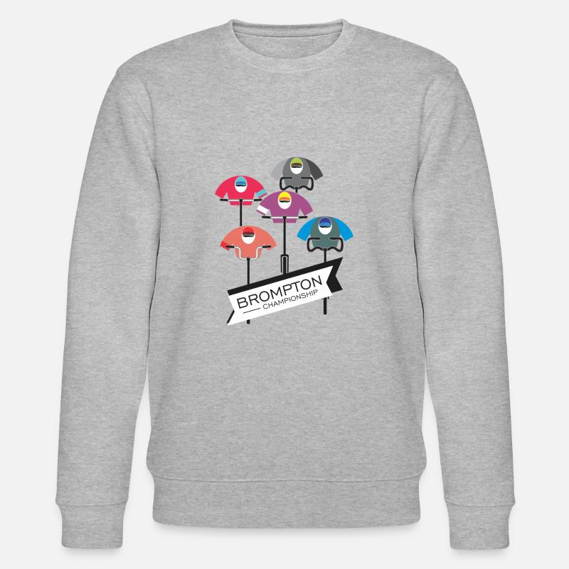 Brompton-Meisterschaft - Stanley/Stella Unisex Bio-Sweatshirt CHANGER  - Grau meliert