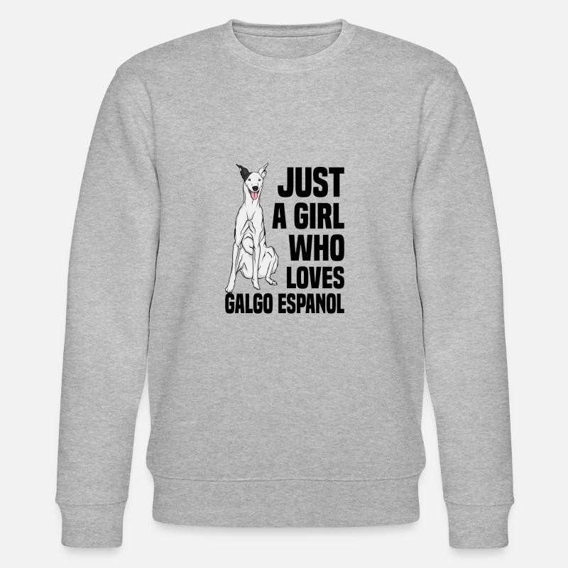 Galgo Espanol - Stanley/Stella Unisex Bio-Sweatshirt CHANGER  - Grau meliert