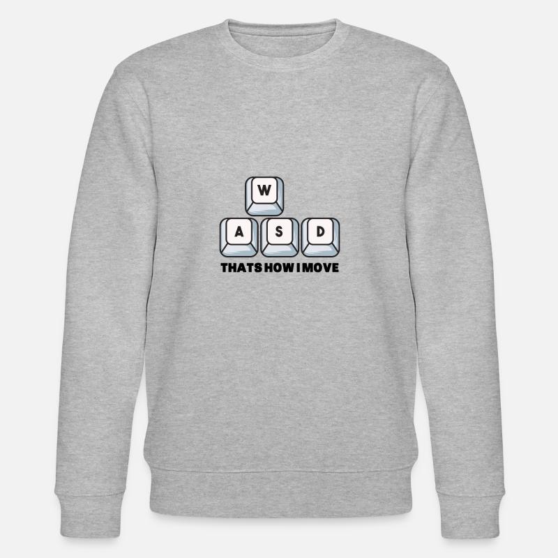 Gaming - Stanley/Stella Unisex Bio-Sweatshirt CHANGER  - Grau meliert