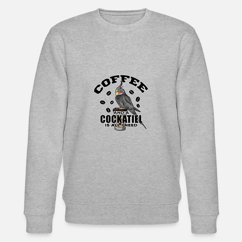 Calopsitte - Sweat bio CHANGER Stanley/Stella Unisexe - gris chiné