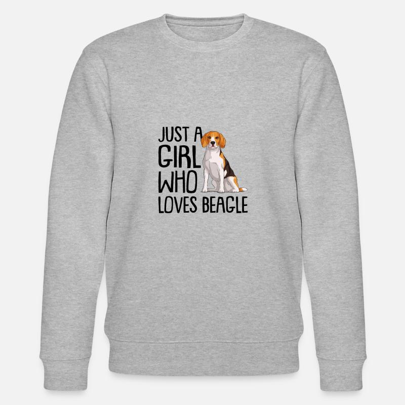 Beagle - Sweat bio CHANGER Stanley/Stella Unisexe - gris chiné