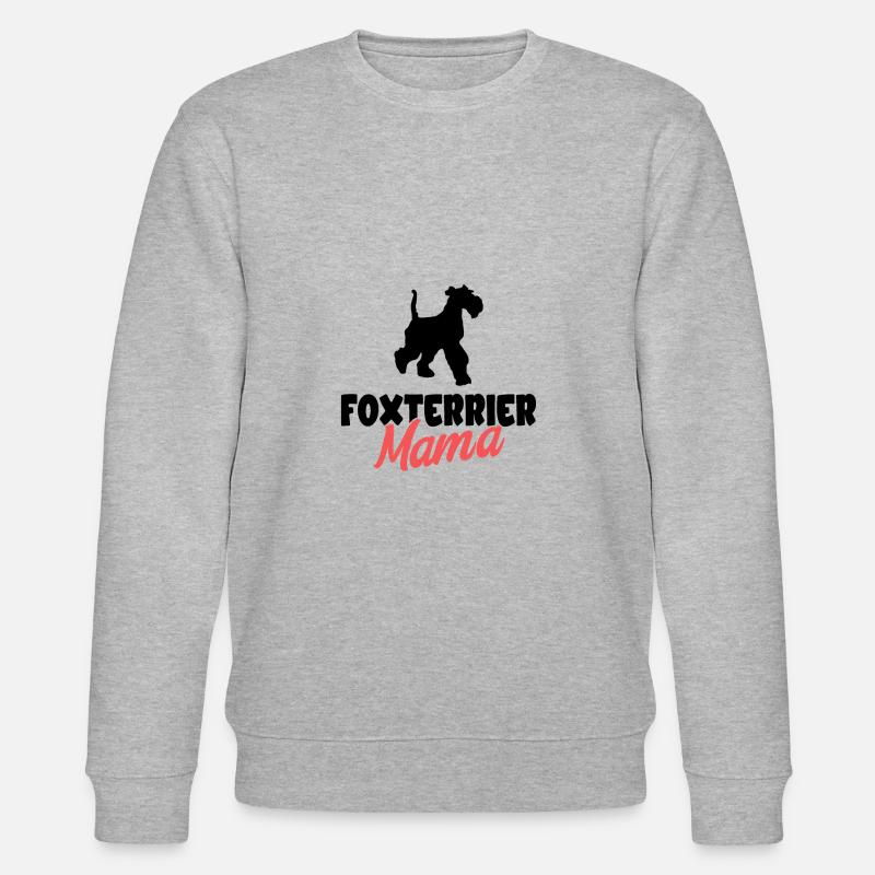 Foxterrier - Stanley/Stella Unisex Bio-Sweatshirt CHANGER  - Grau meliert
