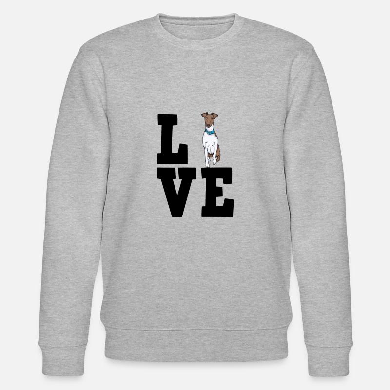 Foxterrier - Stanley/Stella Unisex Bio-Sweatshirt CHANGER  - Grau meliert