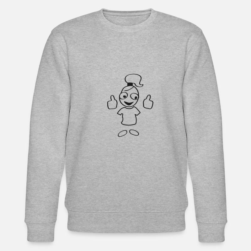 Roxi - Stanley/Stella Unisex Bio-Sweatshirt CHANGER  - Grau meliert