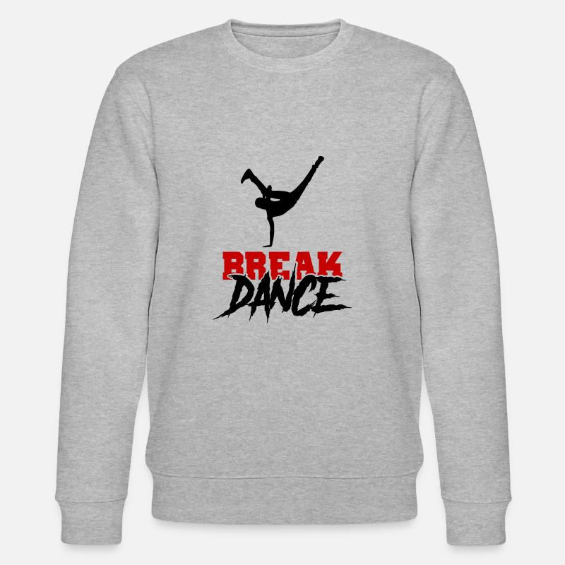 break dance 01 - Stanley/Stella Unisex Bio-Sweatshirt CHANGER  - Grau meliert